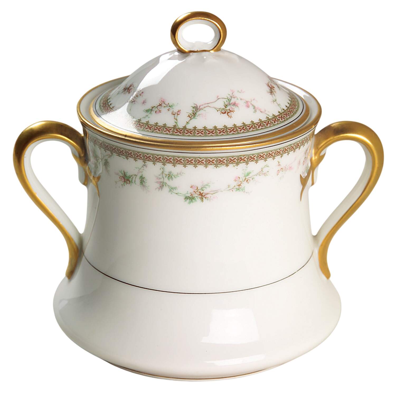 Yale Sugar Bowl & Lid by Haviland-1