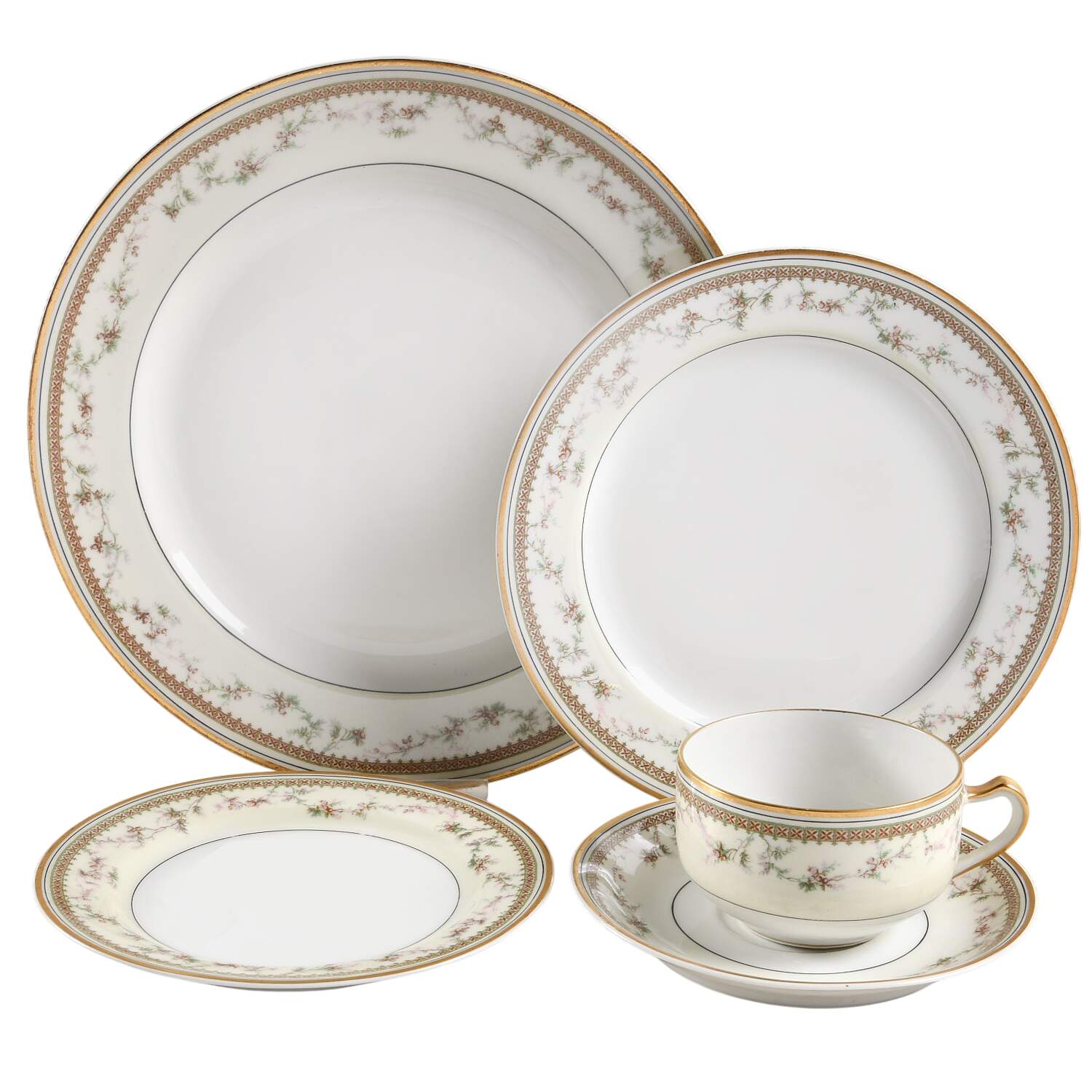 Yale 5 Piece Place Setting by Haviland-1