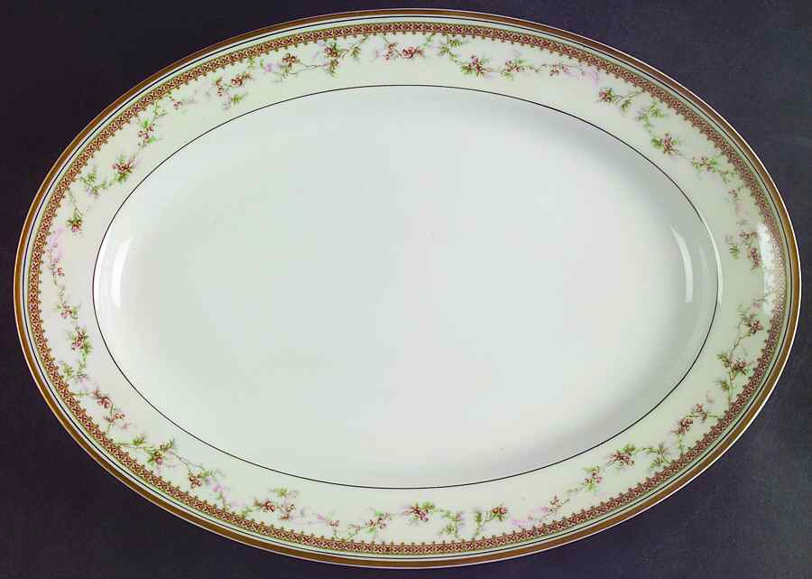 Yale 11" Oval Serving Platter by Haviland-1