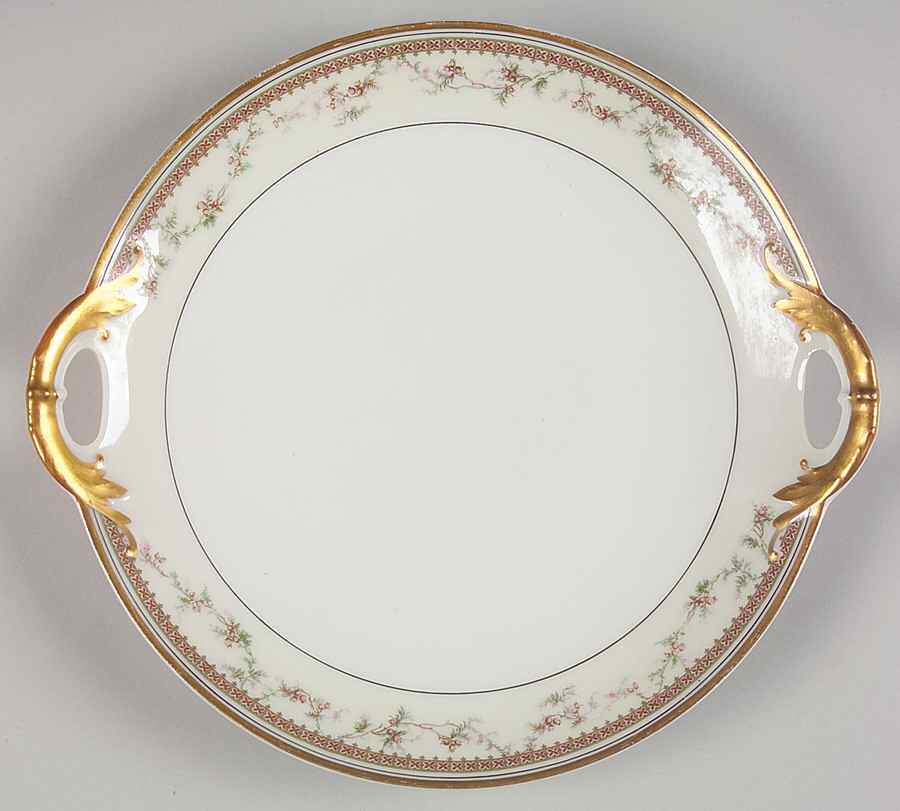 Yale Handled Cake Plate by Haviland-1