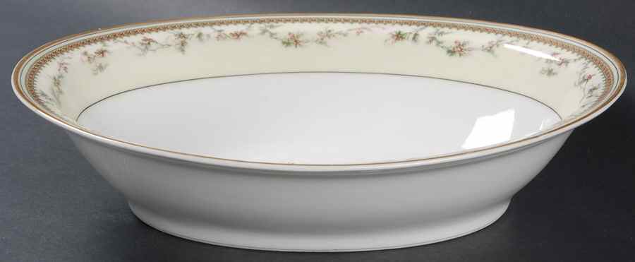 Yale 9" Oval Vegetable Bowl by Haviland-1