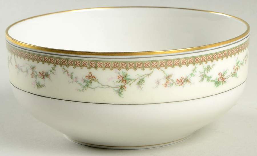 Yale Cranberry Bowl by Haviland-1