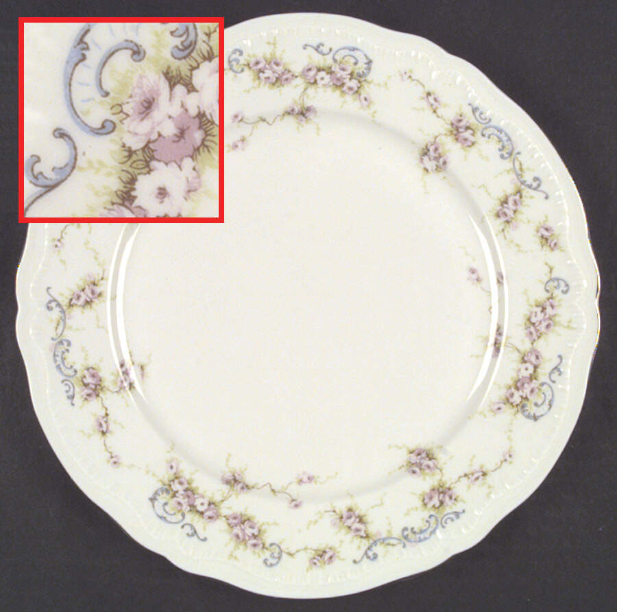 Yvonne Dinner Plate by Haviland-1