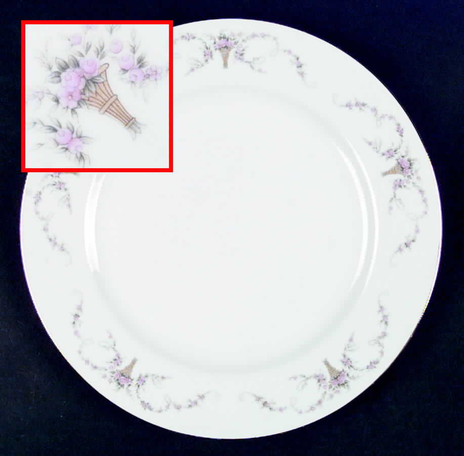 Rosemarie Dinner Plate by Hara-1