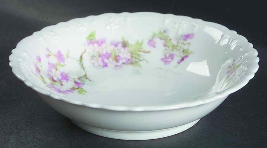 9322 Pink Fruit/Dessert (Sauce) Bowl by Habsburg-1