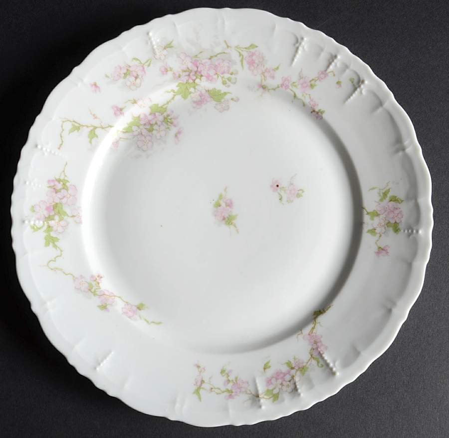 9322 Pink Luncheon Plate by Habsburg-1