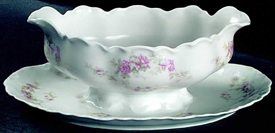 HAB26 Gravy Boat with Attached Underplate by Habsburg-1