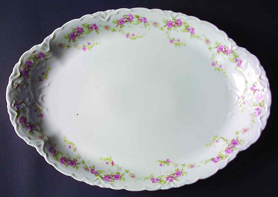 HAB26 14" Oval Serving Platter by Habsburg-1