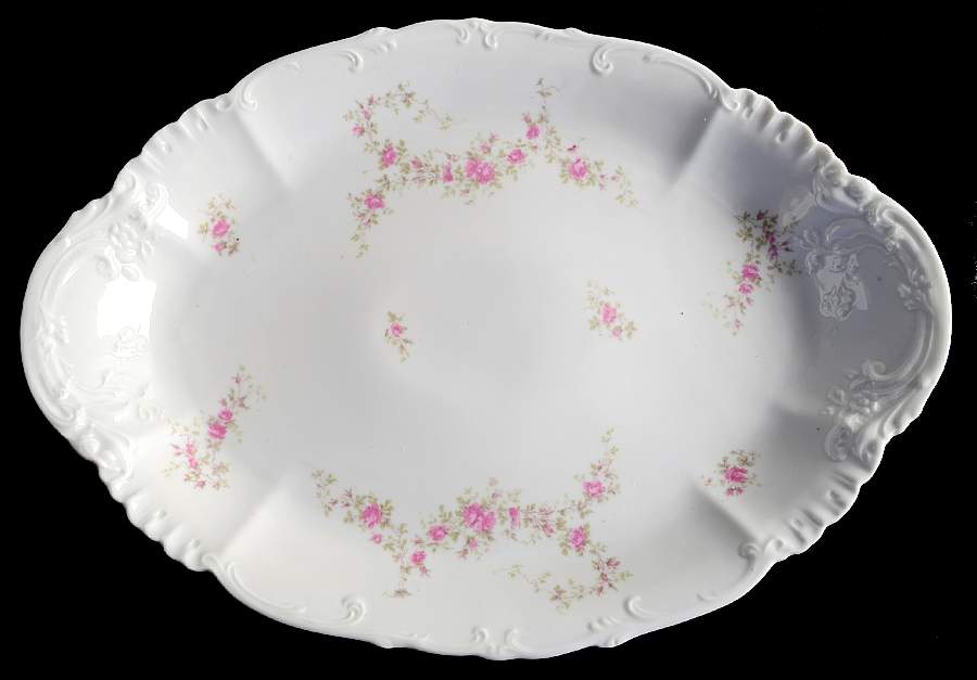 9165 16" Oval Serving Platter by Habsburg-1