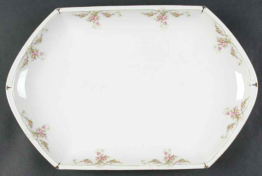 Juliette 15" Oval Serving Platter by Habsburg-1