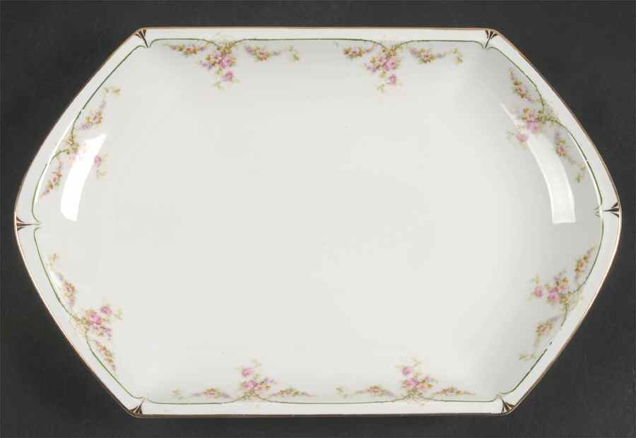 Juliette 13" Oval Serving Platter by Habsburg-1