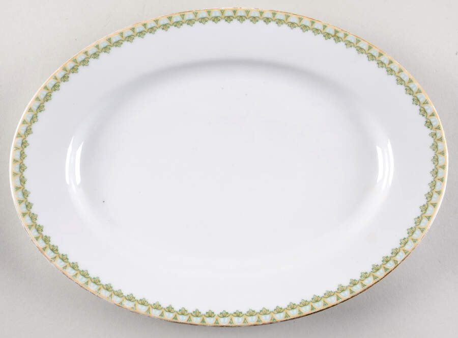 Sylvia 11" Oval Serving Platter by Habsburg-1