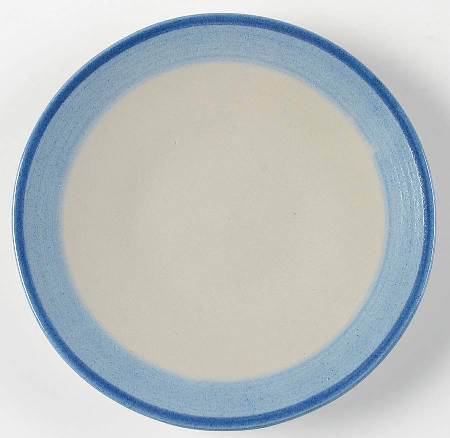 Blue Horse Saucer for Flat Cup by M A Hadley-1