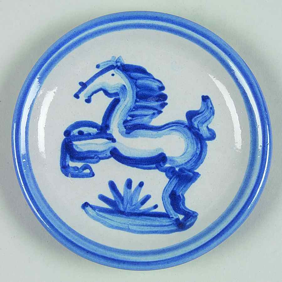 Blue Horse Coaster by M A Hadley-1
