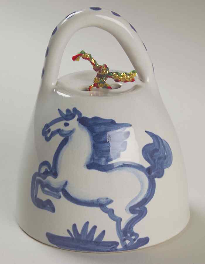 Blue Horse Bell by M A Hadley-1