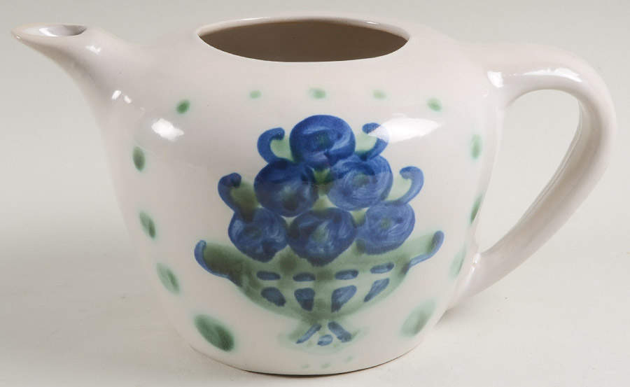Bouquet Small Teapot No Lid by M A Hadley-1