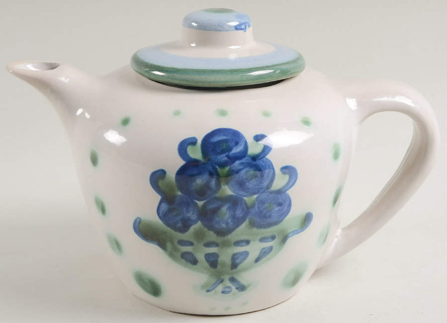 Bouquet Small Teapot & Lid by M A Hadley-1
