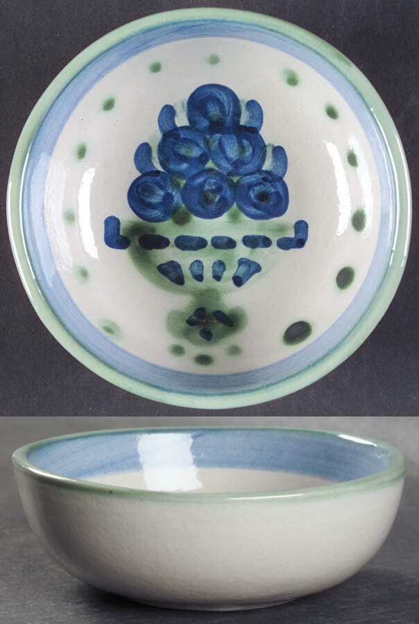 Bouquet Coupe Cereal Bowl by M A Hadley-1