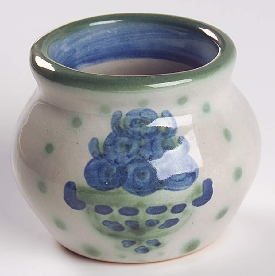 Bouquet Mini Open Sugar Bowl by M A Hadley-1