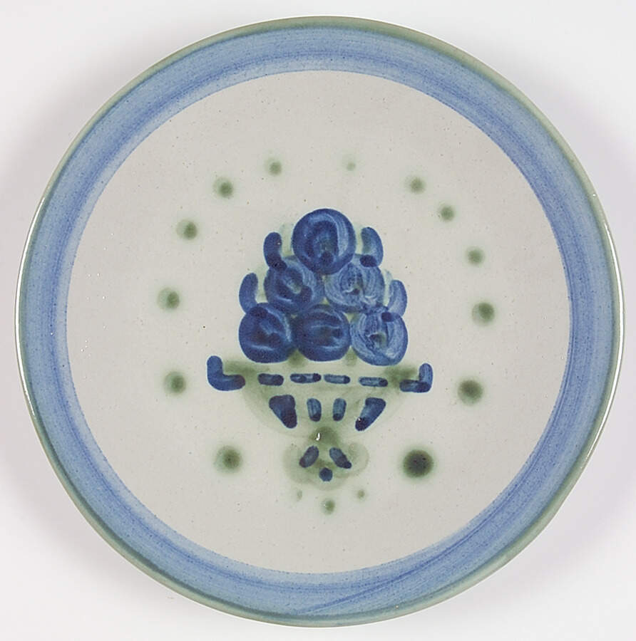 Bouquet Salad/Dessert Plate by M A Hadley-1