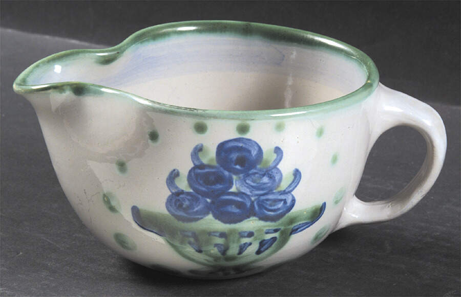 Bouquet Open Sauce Boat by M A Hadley-1