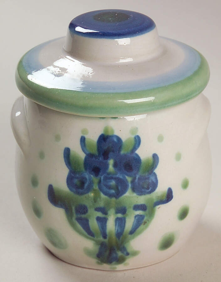 Bouquet Jam/Jelly & Lid by M A Hadley-1