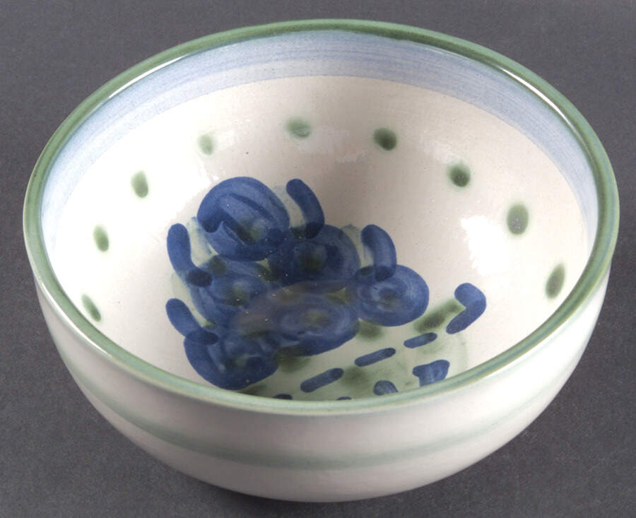 Bouquet 6" Salad Serving Bowl by M A Hadley-1