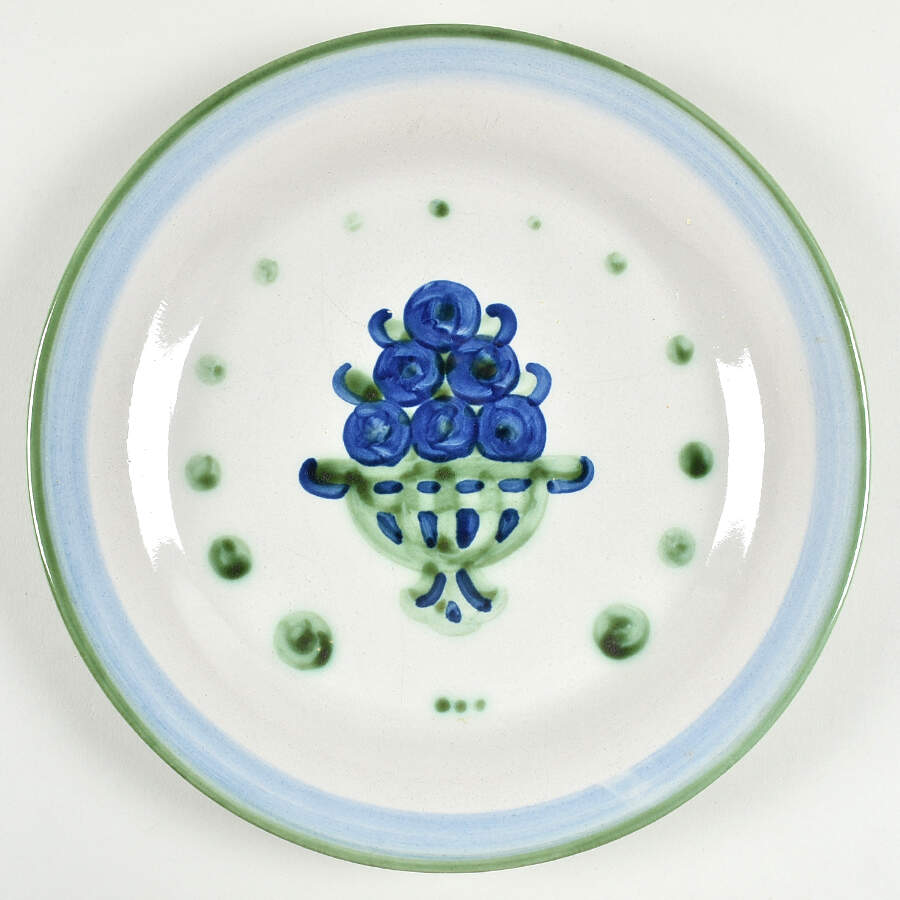 Bouquet 12" Chop Plate (Round Platter) by M A Hadley-1