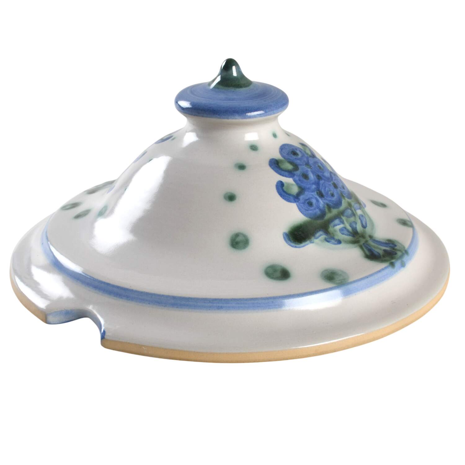 Bouquet Lid for Tureen by M A Hadley-1