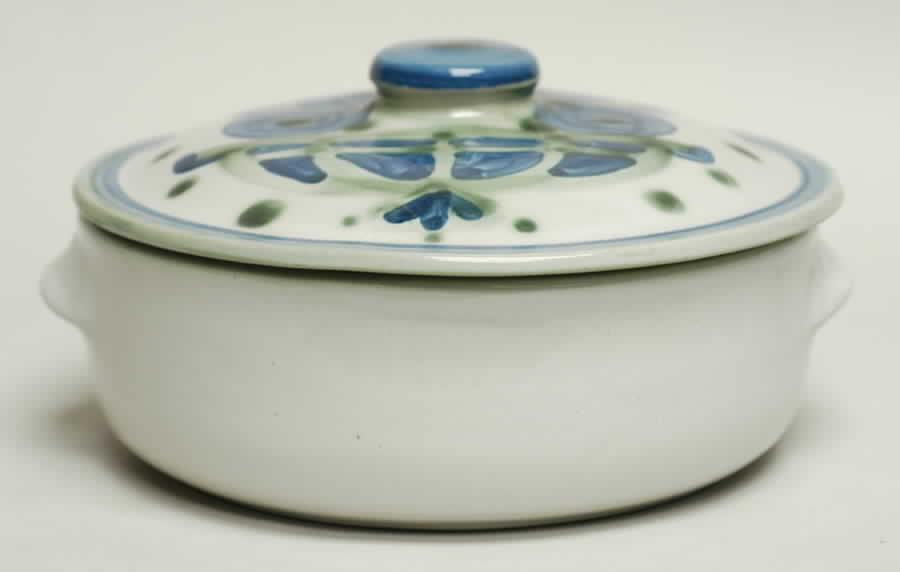 Bouquet 1.5 Qt Round Covered Casserole by M A Hadley-1