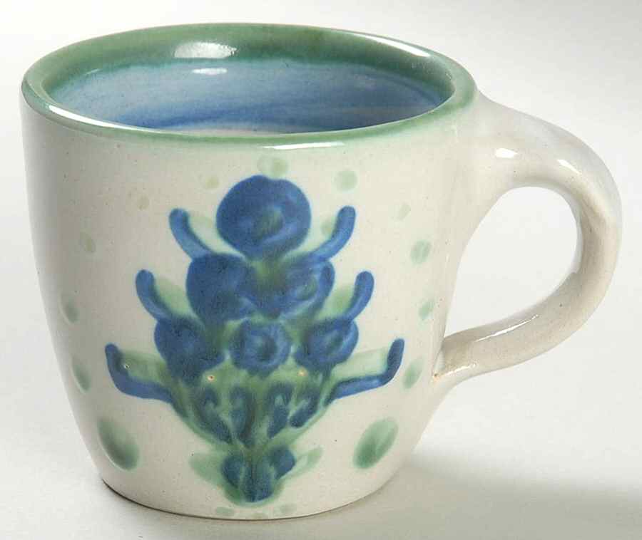 Bouquet Flat Demitasse Cup by M A Hadley-1