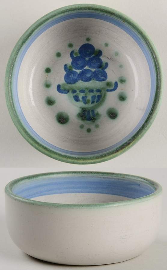 Bouquet Fruit/Dessert (Sauce) Bowl by M A Hadley-1