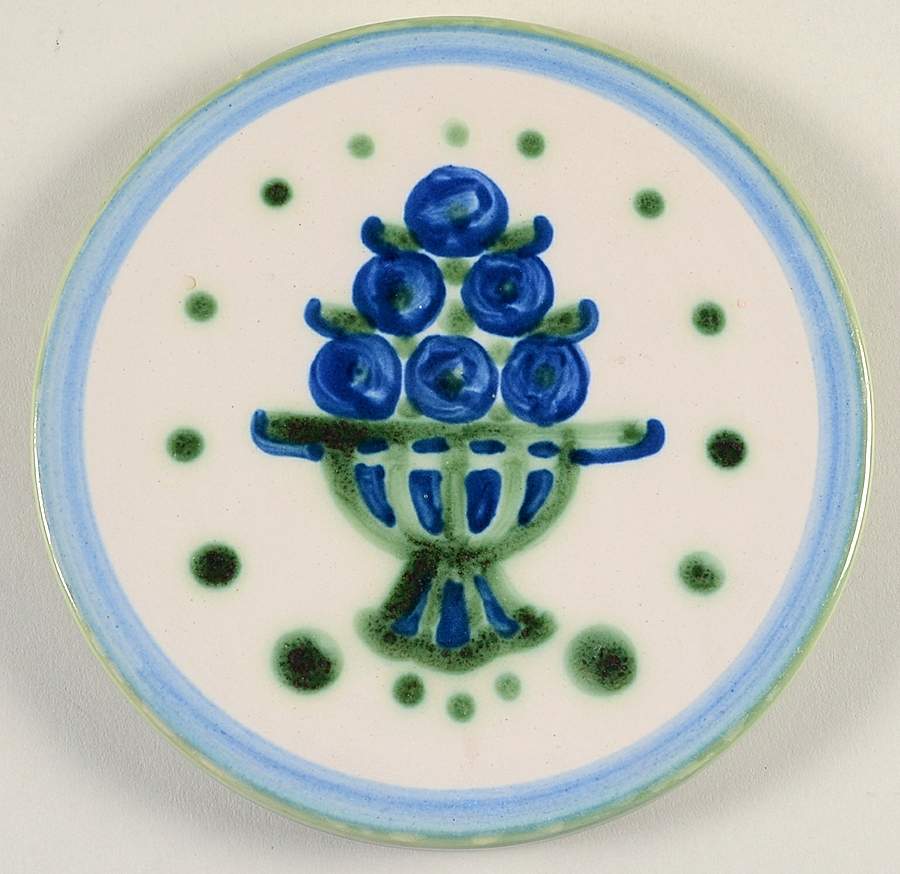 Bouquet Trivet by M A Hadley-1