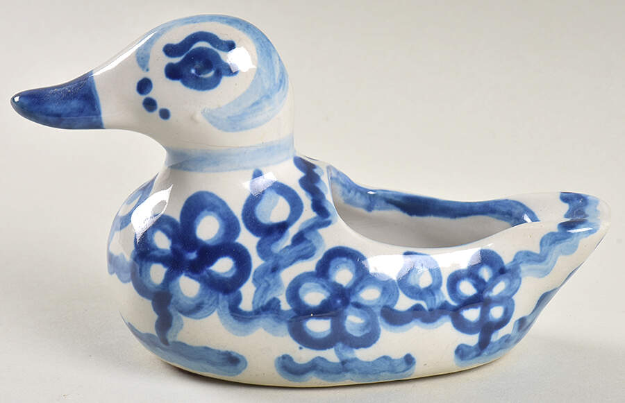 Bluette Duck Figurine by M A Hadley-1
