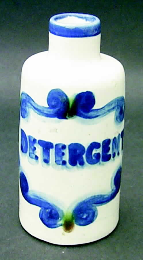 Bluette Detergent Jar No Lid by M A Hadley-1