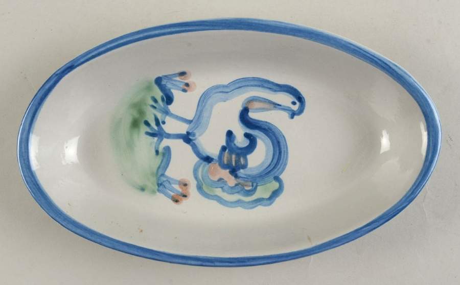 Country Scene Blue Relish by M A Hadley-1