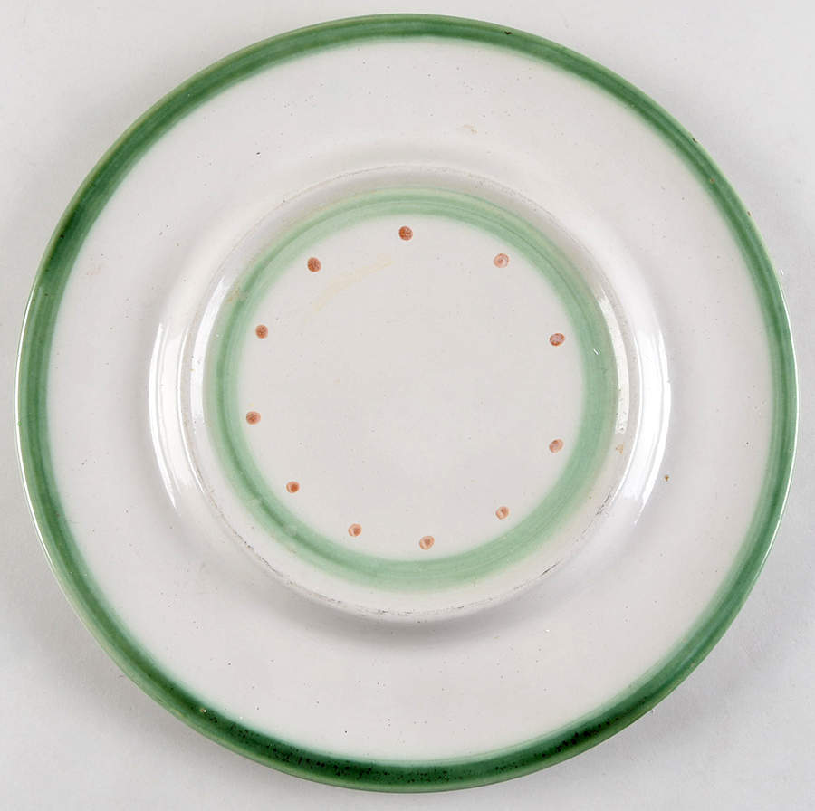 Pear and Grape Green Underplate for Tureen by M A Hadley-1