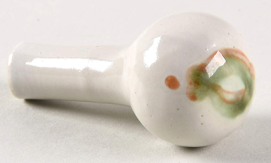 Pear and Grape Green Stopper for Oil "O" by M A Hadley-1