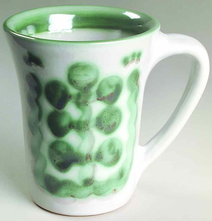 Pear and Grape Green Grandmug by M A Hadley-1