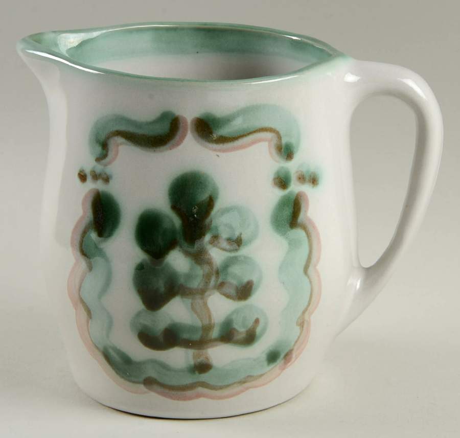 Pear and Grape Green 32 Oz Pitcher by M A Hadley-1