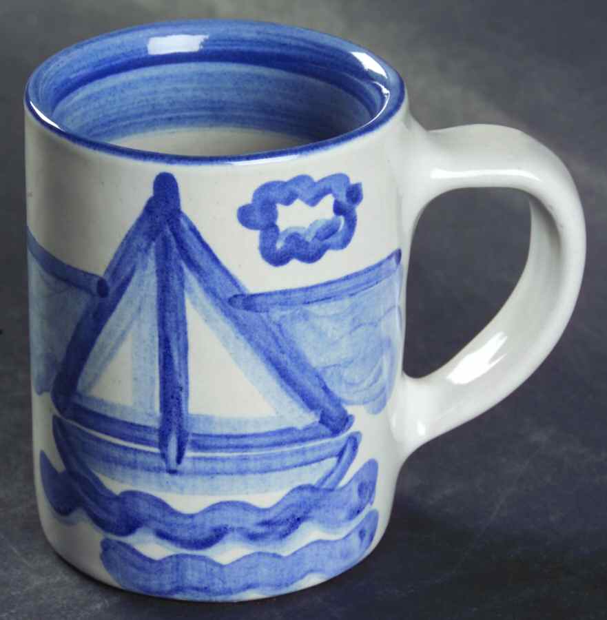 Sailboat Small Mug by M A Hadley-1