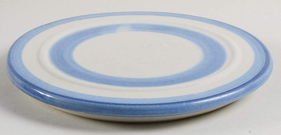 Ship & Whale Round Butter No Lid by M A Hadley-1
