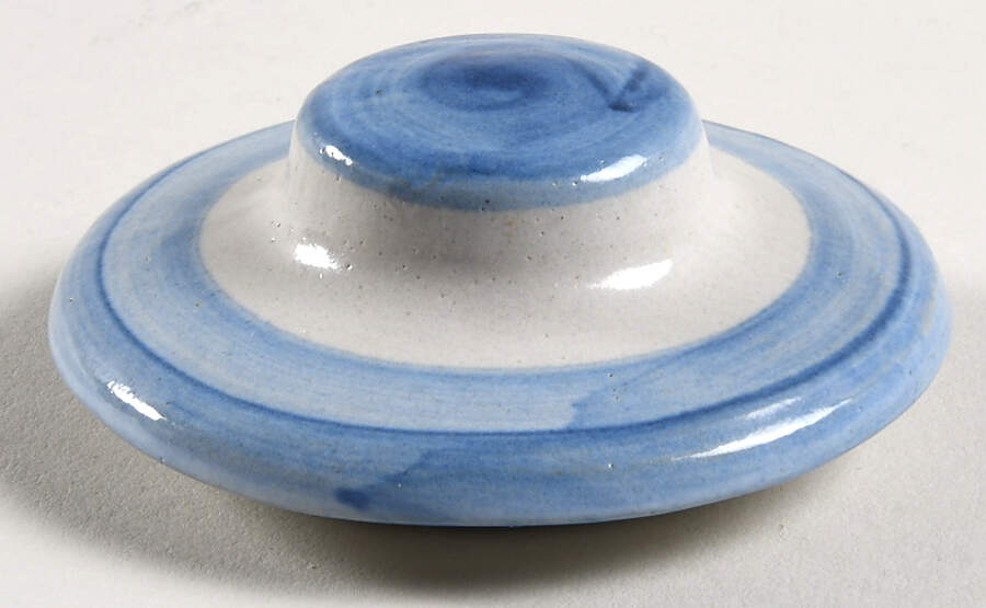 Ship & Whale Lid for Mini Sugar Bowl by M A Hadley-1