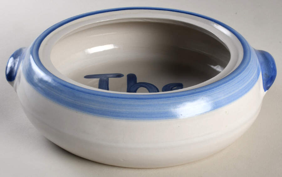 Ship & Whale 2 Qt Round Covered Casserole No Lid by M A Hadley-1