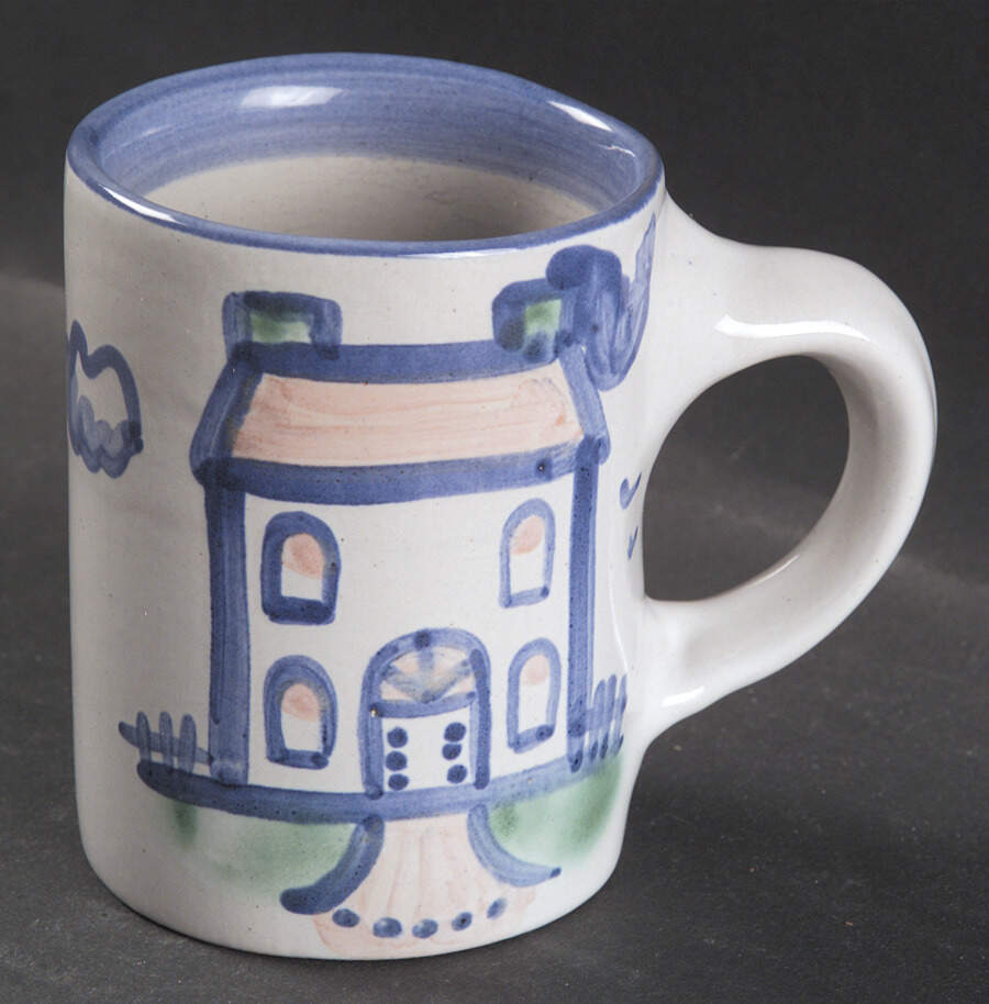 Ship & Whale Child's Mug by M A Hadley-1