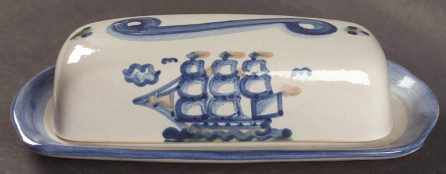 Ship & Whale 1/4 Lb Covered Butter by M A Hadley-1