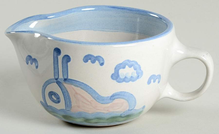 Ship & Whale Open Sauce Boat by M A Hadley-1