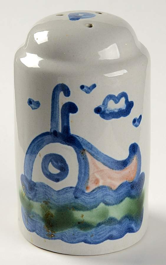 Ship & Whale Oversized Pepper Shaker by M A Hadley-1