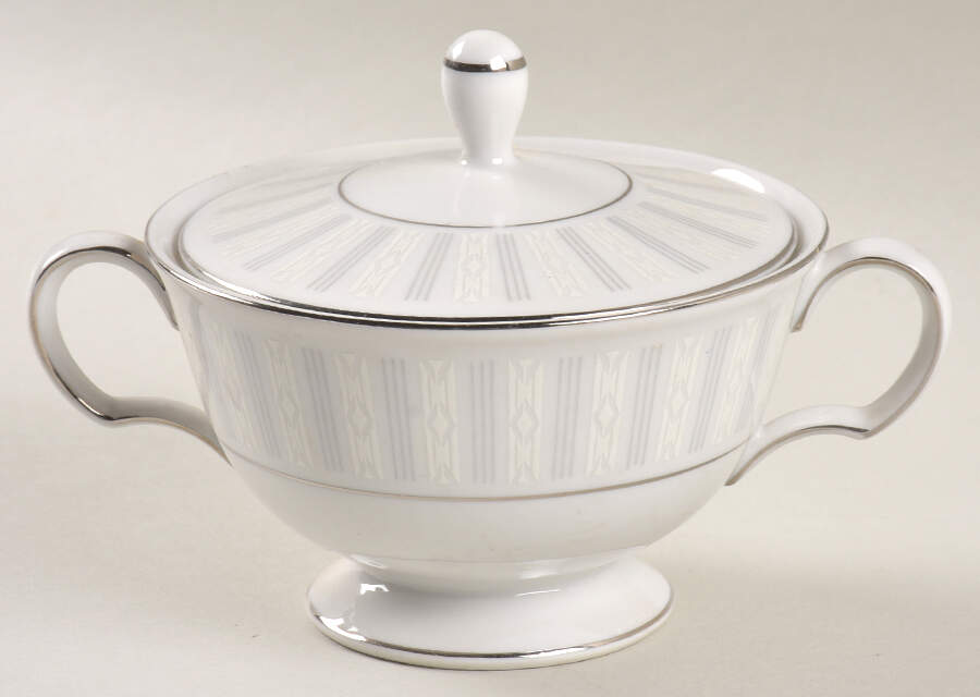 Acacia Sugar Bowl & Lid by Harmony House China-1