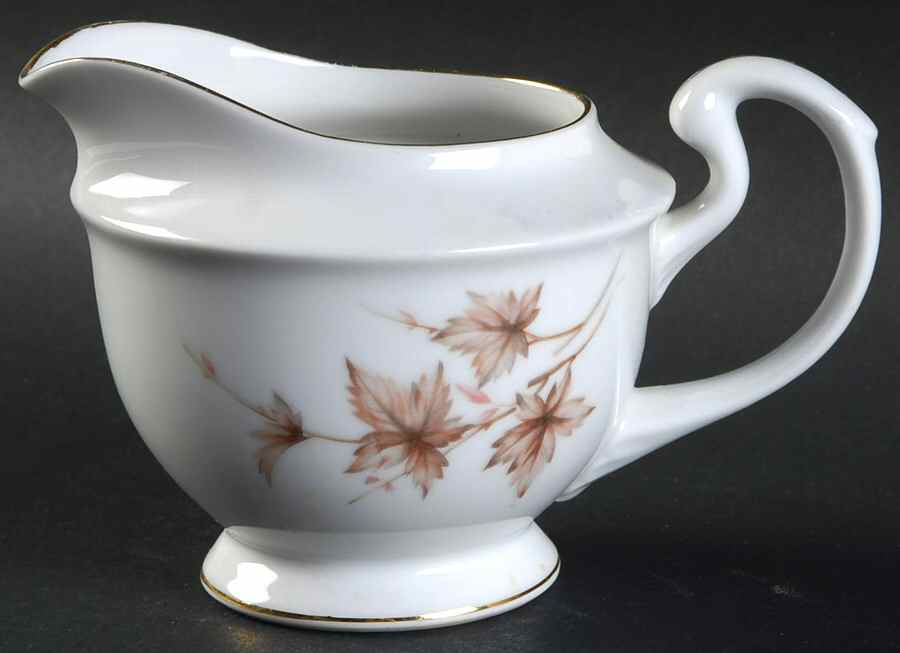 Alice (Brown Lvs) Creamer by Harmony House China-1